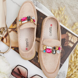 Royalfashion Mocasini de damă traforați Mettele