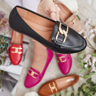 Royalfashion Mocasini cu decor pe nas Seberme