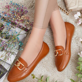 Royalfashion Mocasini cu decor pe nas Seberme