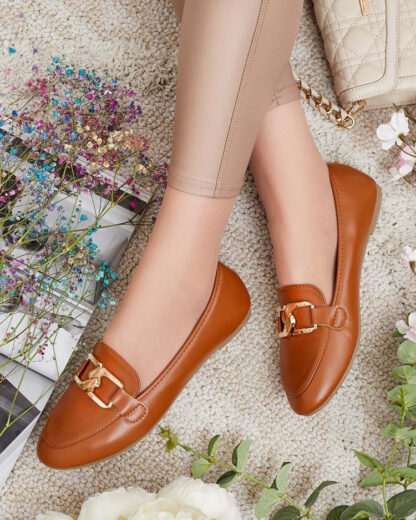 Royalfashion Mocasini cu decor pe nas Seberme