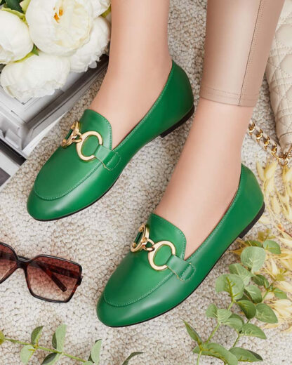 Royalfashion Mocasini cu decor pe nas Abermes