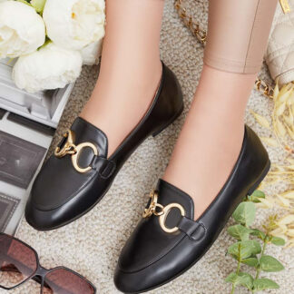 Royalfashion Mocasini cu decor pe nas Abermes