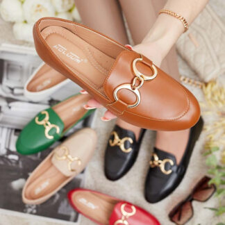 Royalfashion Mocasini cu decor pe nas Abermes