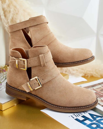 Royalfashion Cizme cu decupaj Geronsa pentru femei