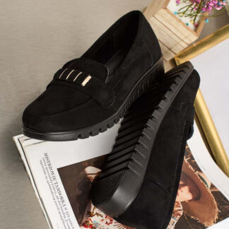 Royalfashion Mocasini de damă cu ornament Lessop
