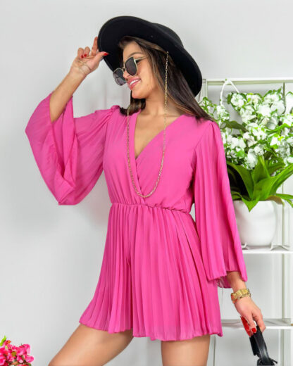 Royalfashion Salopeta plisată pentru femei