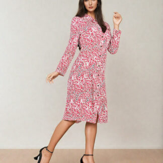 Royalfashion Rochie midi cu imprimeu pentru femei
