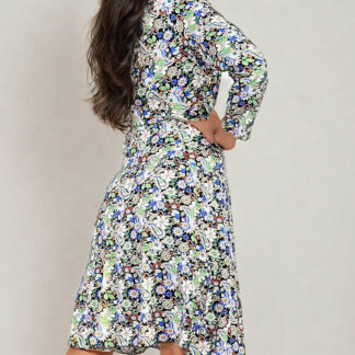 Royalfashion Rochie midi cu model pentru femei