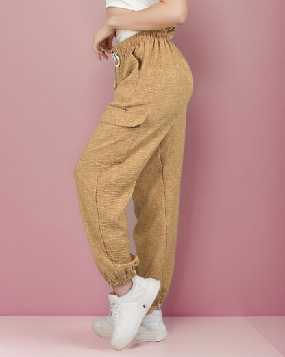 Royalfashion Pantaloni largi de damă cu buzunare