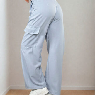 Royalfashion Pantaloni largi de damă cu buzunare