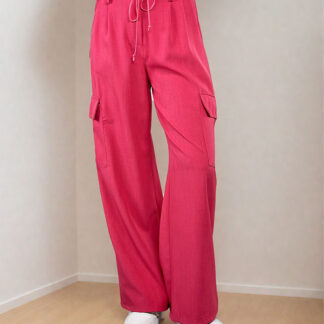 Royalfashion Pantaloni largi de damă cu buzunare