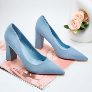 Royalfashion Pantofi cu toc stiletto pentru femei Jeansem