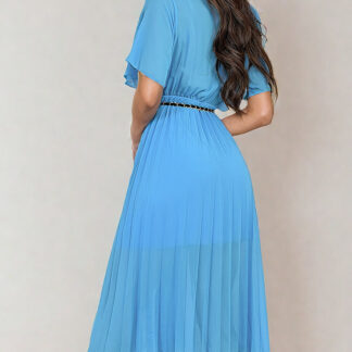 Royalfashion Rochie midi plisată pentru femei