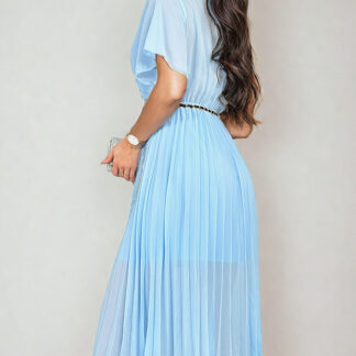 Royalfashion Rochie midi plisată pentru femei