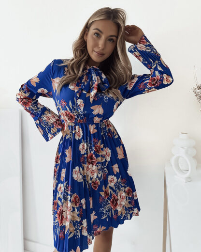 Royalfashion Rochie mini cu motive florale pentru femei