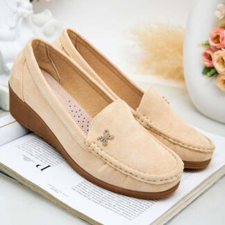 Royalfashion Mocasini cu tocuri joase pentru femei Selalobe