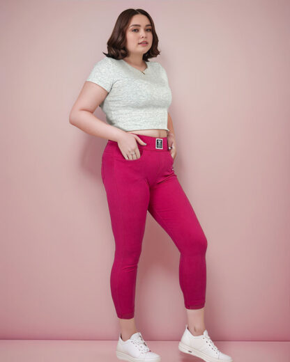 Royalfashion Treggings pentru femei PLUS SIZE