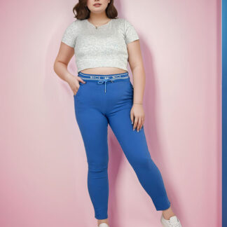 Royalfashion Pantaloni din stofă pentru femei PLUS SIZE