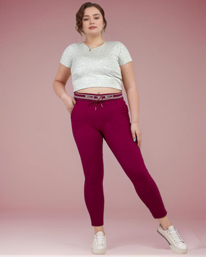 Royalfashion Pantaloni din stofă pentru femei PLUS SIZE
