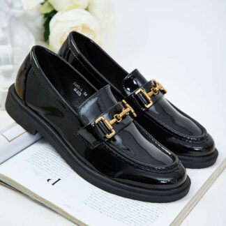 Royalfashion Mocasini lăcuiți de damă Abevsa