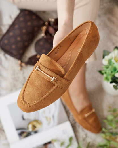 Royalfashion Mocasini de damă eko suede Musango