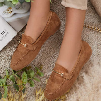 Royalfashion Mocasini de damă eko suede Musango
