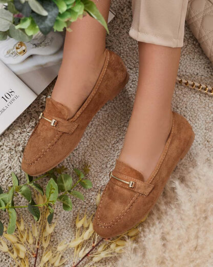 Royalfashion Mocasini de damă eko suede Musango