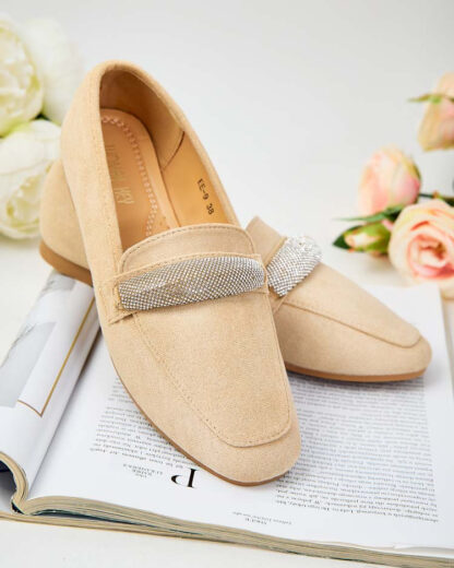 Royalfashion Mocasini de damă eko suede Rellpes