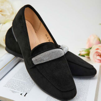 Royalfashion Mocasini de damă eko suede Rellpes