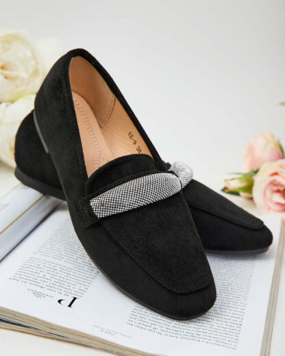Royalfashion Mocasini de damă eko suede Rellpes