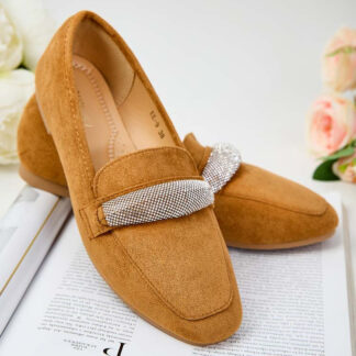 Royalfashion Mocasini de damă eko suede Rellpes