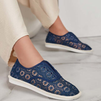 Royalfashion Adidași Nurram de damă, cu baretă, cu broboane