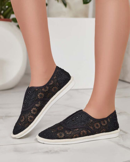 Royalfashion Adidași Nurram de damă, cu baretă, cu broboane