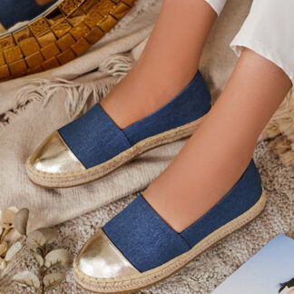 Royalfashion Espadrile de damă a'la denim Anerta