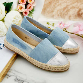 Royalfashion Espadrile de damă a'la denim Anerta
