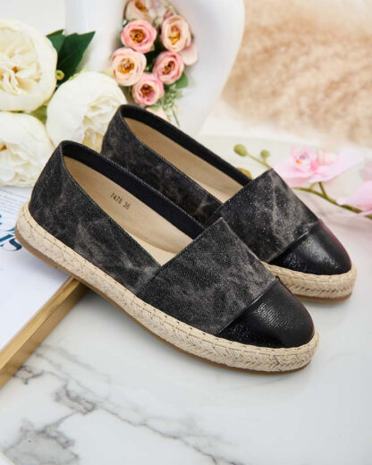 Royalfashion Espadrile de damă a'la denim Anerta