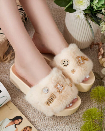 Royalfashion Flip-flops cu platformă Helimme pentru femei