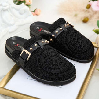 Royalfashion Flip-flops pentru femei cu broderie Leronip