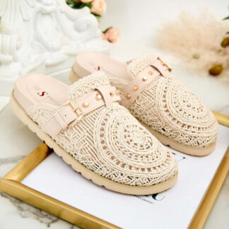 Royalfashion Flip-flops de damă cu broderie Leronip