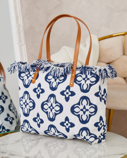 Royalfashion Geantă de umăr din material textil pentru femei