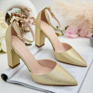 Royalfashion Stilettos decorați cu sclipici Flir