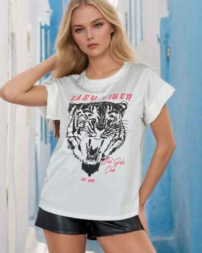 Royalfashion Tricou imprimat pentru femei