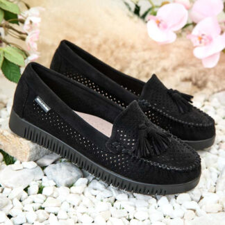 Royalfashion Mocasini traforați de damă Molaffa