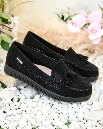 Royalfashion Mocasini traforați de damă Molaffa