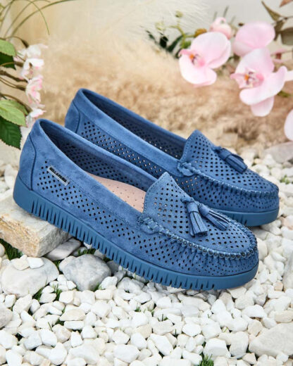 Royalfashion Mocasini traforați de damă Molaffa