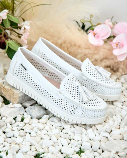 Royalfashion Mocasini traforați de damă Molaffa