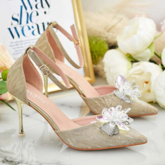 Royalfashion Pantofi cu diamante Cettoria pentru femei