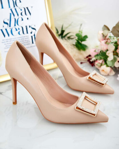 Royalfashion Pantofi cu cataramă Cytrins pentru femei