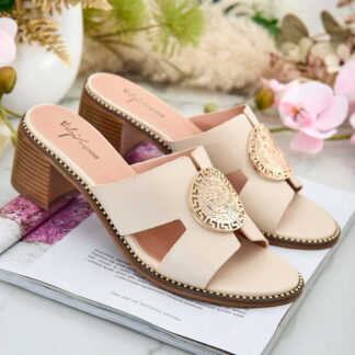 Royalfashion Olorra Low Heel Flip-Flops pentru femei