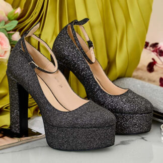 Royalfashion Pantofi de damă High Post Botate